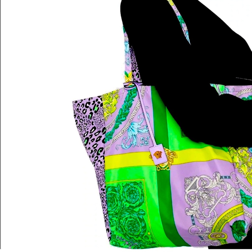 Versace Barocco Mosaic Tote Bag w/ Authentication Papers